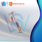 SHEFFIELD ONE PIECE CLAW HAMMER WITH ANTI-VIBRATION GRIP 20OZ