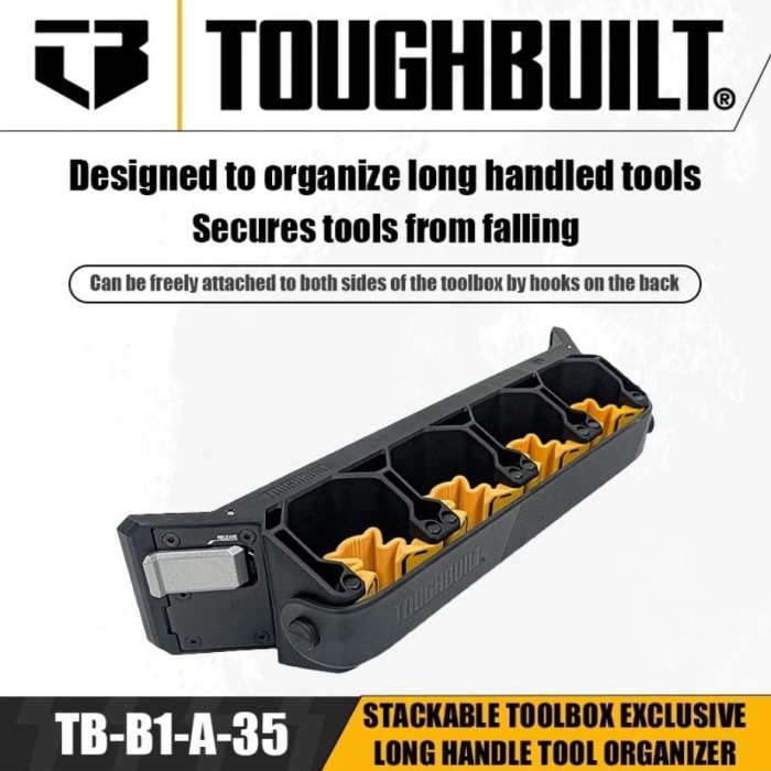 TOUGHBUILT STACKTECH LONG HANDLE TOOL ORGANIZER TB-B1-A-35 - Image 3