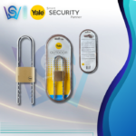YALE 50MM SOLID BRASS ADJUSTABLE HARDENED SHACKLE KEYS Y110/50/155/1