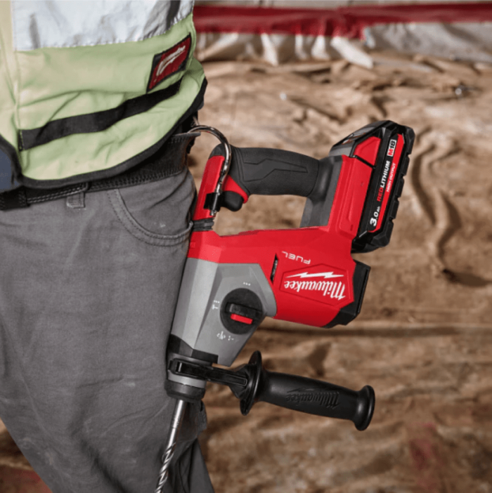 MILWAUKEE M18 FUEL 16MM 1.7J SDS-PLUS ROTARY HAMMER M18 FHAC16-0 - Image 2