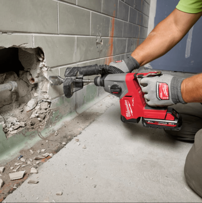 MILWAUKEE M18 FUEL 16MM 1.7J SDS-PLUS ROTARY HAMMER M18 FHAC16-0 - Image 5