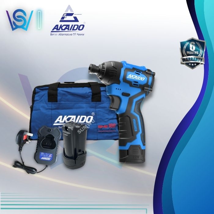 AKAIDO BRUSHLESS CORDLESS IMPACT DRIVER AKID12BL