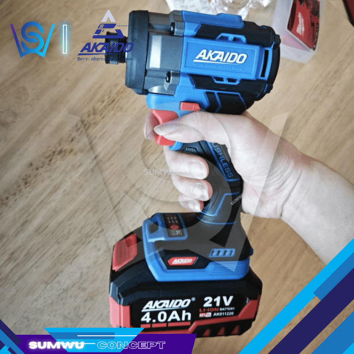 AKAIDO BRUSHLESS CORDLESS IMPACT DRIVER AKM9026BL - Image 5