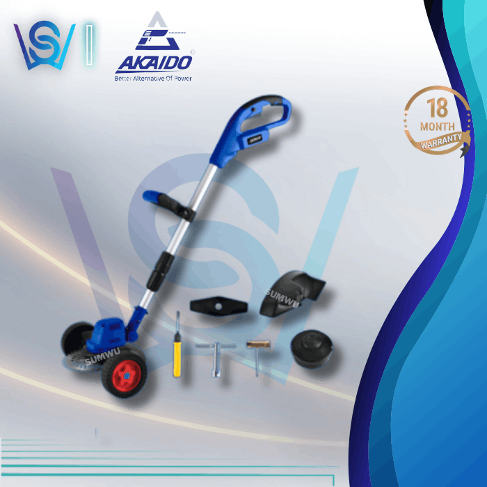 AKAIDO BRUSHLESS CORDLESS GRASS TRIMMER CUTTER AKGT21BL