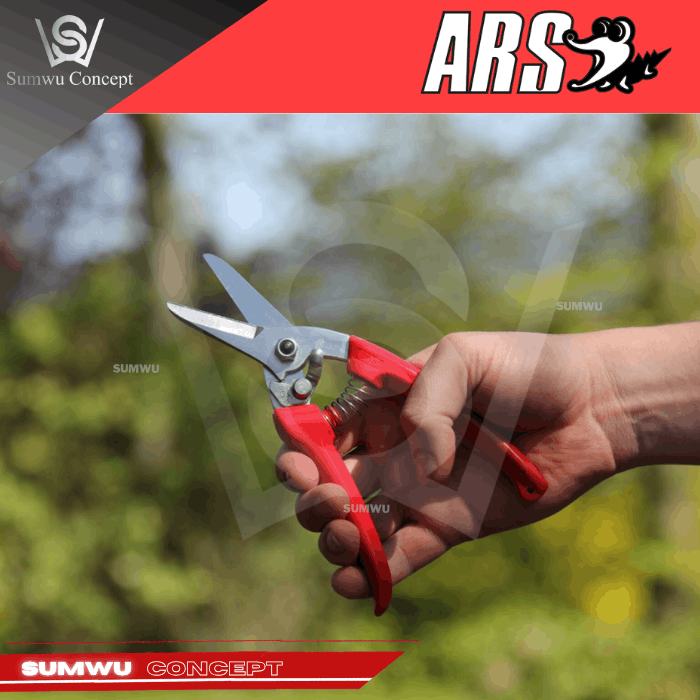 ARS 140DX STRAIGHT BLADE PRUNING SHEARS 185MM - Image 4