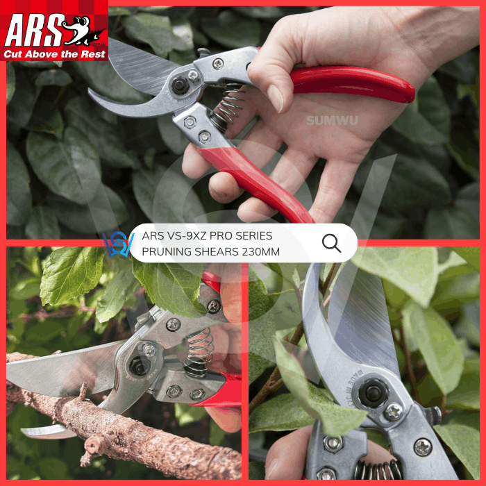 ARS VS-9XZ PRO SERIES PRUNING SHEARS 230MM - Image 5