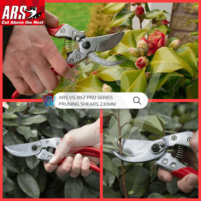 ARS VS-9XZ PRO SERIES PRUNING SHEARS 230MM - Image 6