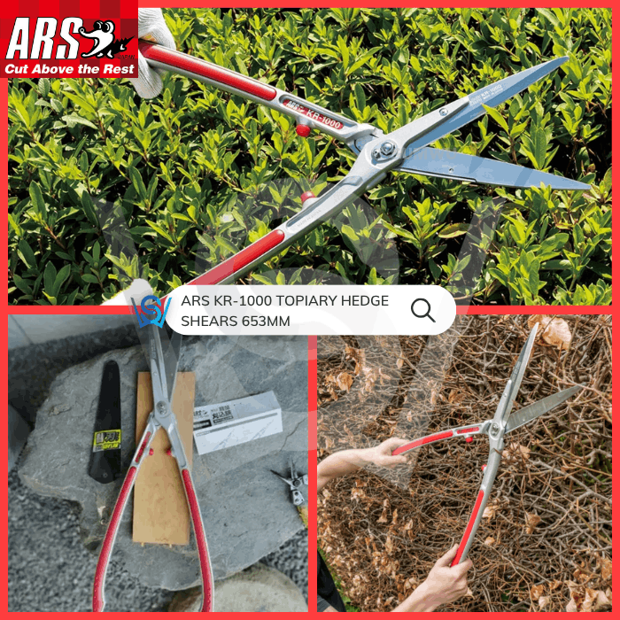 ARS KR-1000 TOPIARY HEDGE SHEARS 653MM - Image 6