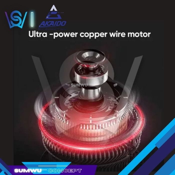 AKAIDO ELECTRIC MIXER 1000W AZF160S - Image 4