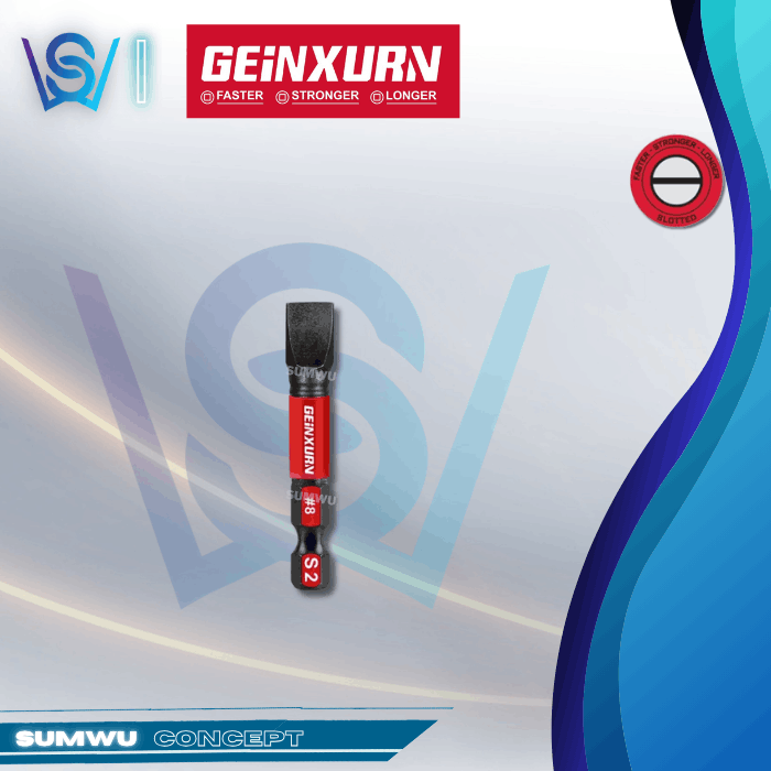 GEINXURN SLOTTED IMPACT DRIVER BIT