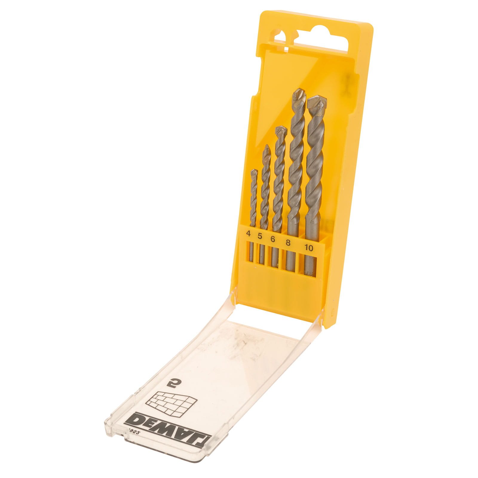 DEWALT DT6952 5PCS STRAIGHT SHANK MASONRY DRILL BIT SET - Image 5