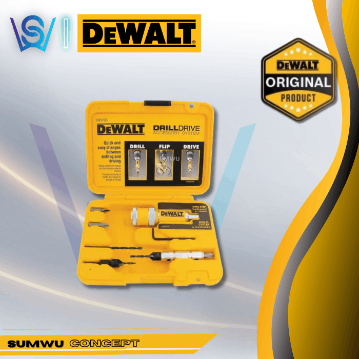 DEWALT DW2730 8PC DRILL DRIVE SET