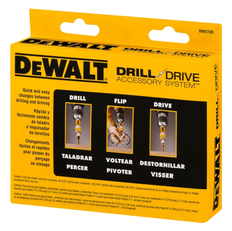 DEWALT DW2730 8PC DRILL DRIVE SET - Image 9