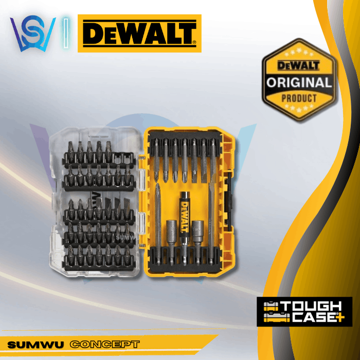 DEWALT DW2166 45PC SCREWDRIVING BIT SET W/TOUGHCASE+ SYSTEM - Image 2
