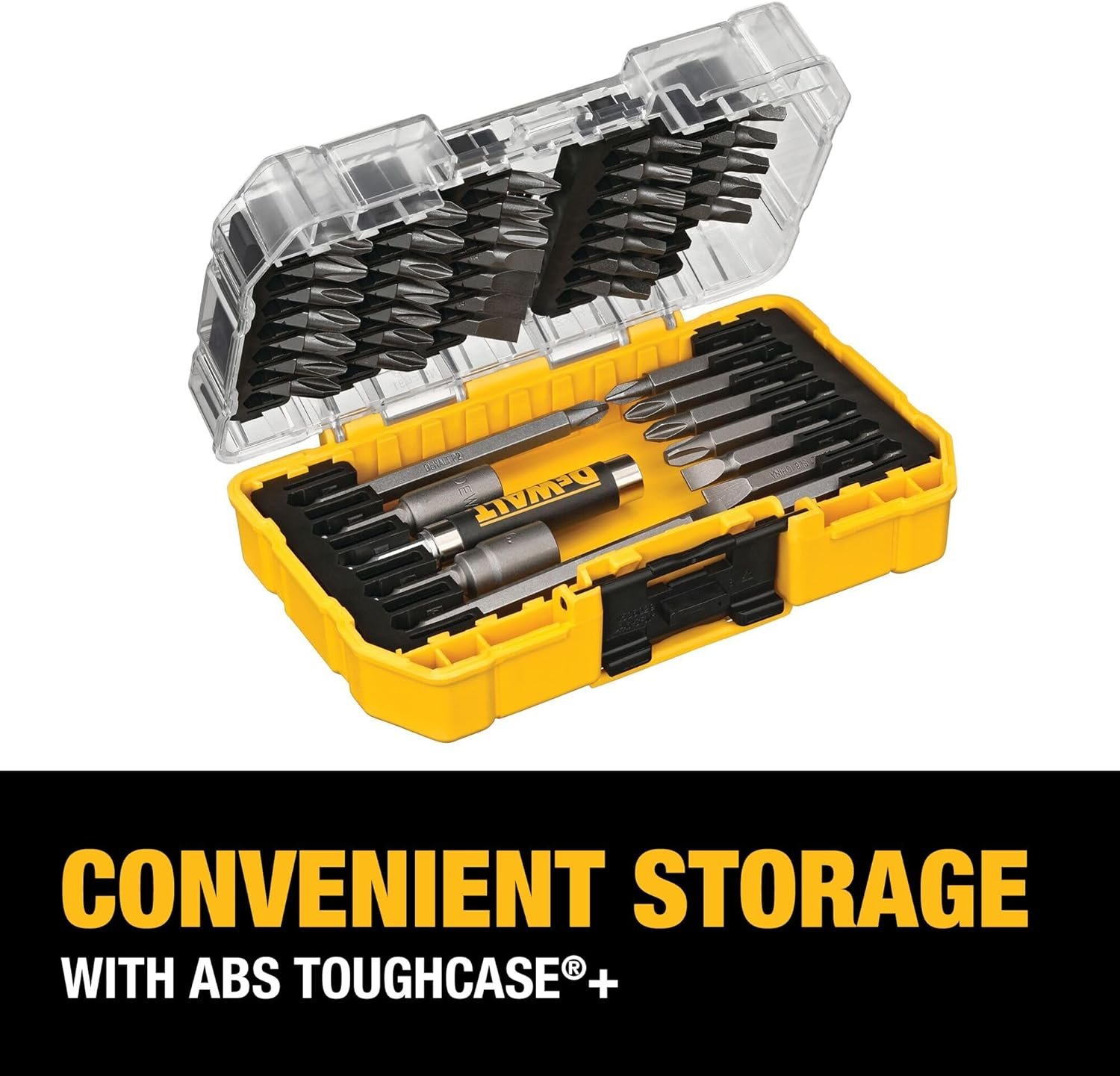 DEWALT DW2166 45PC SCREWDRIVING BIT SET W/TOUGHCASE+ SYSTEM - Image 6