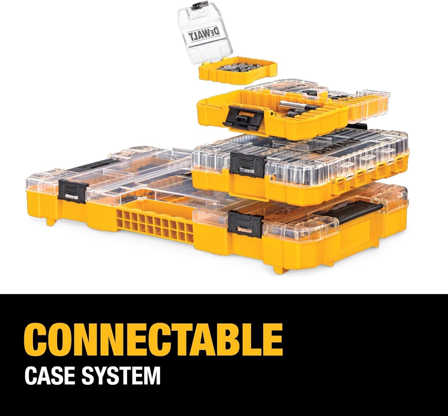 DEWALT DW2166 45PC SCREWDRIVING BIT SET W/TOUGHCASE+ SYSTEM - Image 7