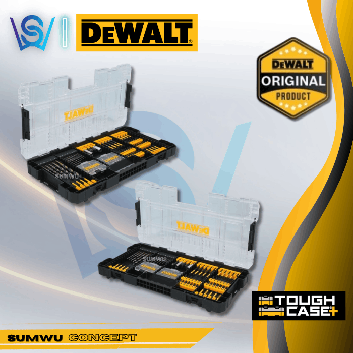 DEWALT DWANGFT100SET FLEXTORQ 100PC IMPACT READY SCREWDRIVING BIT SET W/TOUGHCASE+ SYSTEM - Image 2
