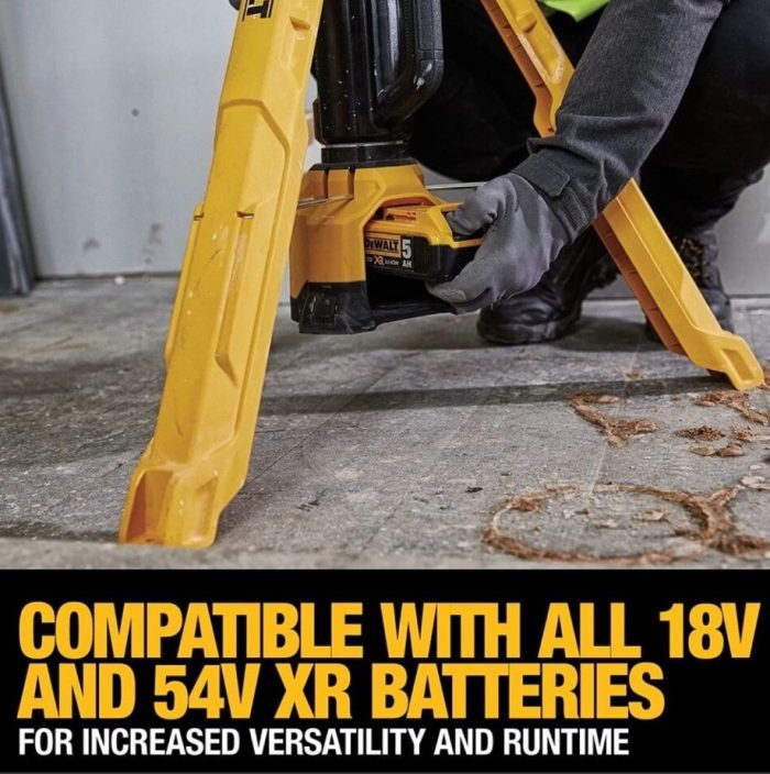 DEWALT 20V XR DCL079 CORDLESS LED TRIPOD LIGHT - Image 9