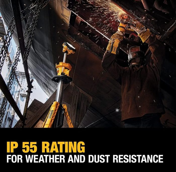 DEWALT 20V XR DCL079 CORDLESS LED TRIPOD LIGHT - Image 11