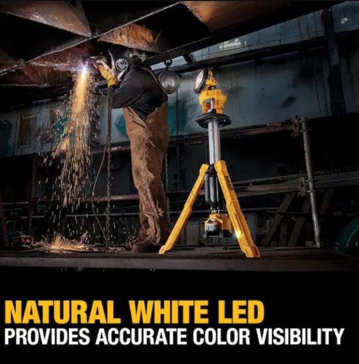 DEWALT 20V XR DCL079 CORDLESS LED TRIPOD LIGHT - Image 6