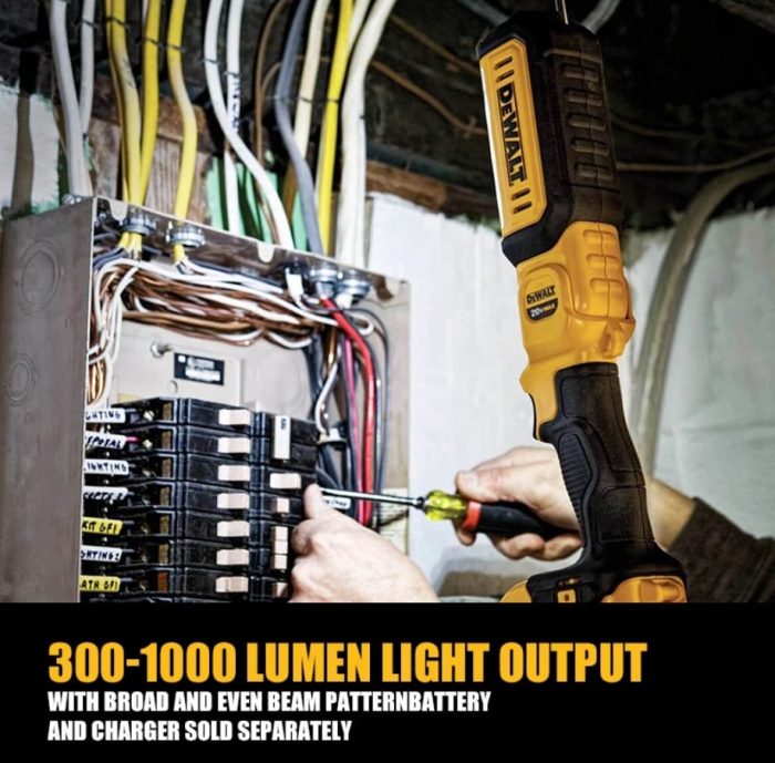 DEWALT 18V DCL050-XJ HANDHELD LED WORKLIGHT - Image 5