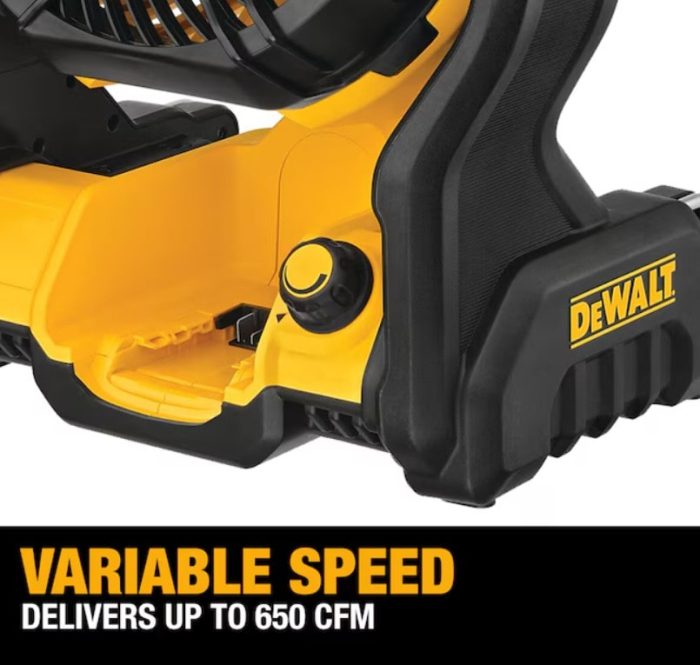 DEWALT 18V DCE512N CORDLESS JOBSITE FAN - Image 6