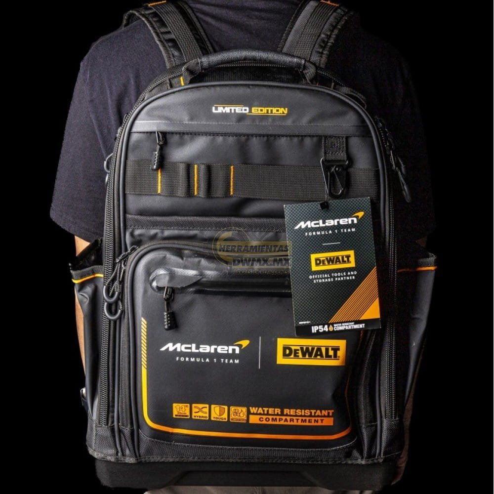 DEWALT X MCLAREN DWST60122 TOOL BACKPACK (F1 TEAM SPECIAL EDITION) - Image 13