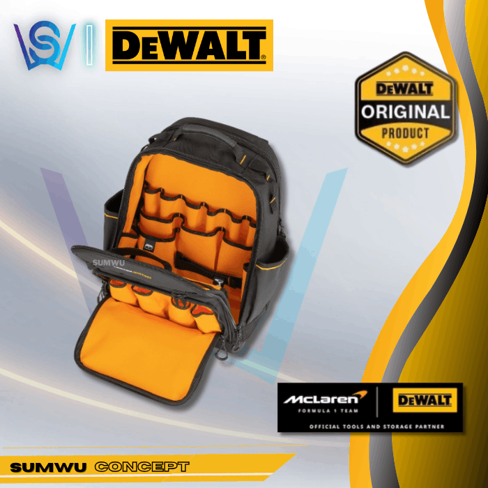 DEWALT X MCLAREN DWST60122 TOOL BACKPACK (F1 TEAM SPECIAL EDITION) - Image 2