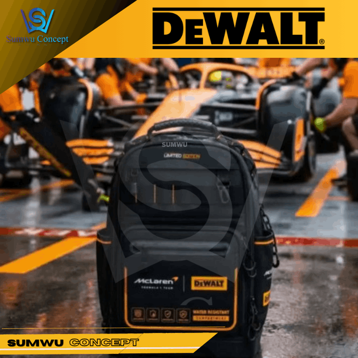 DEWALT X MCLAREN DWST60122 TOOL BACKPACK (F1 TEAM SPECIAL EDITION) - Image 4