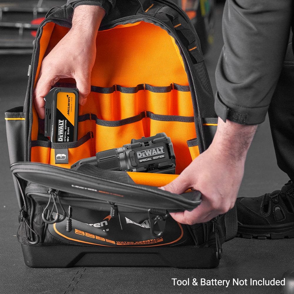 DEWALT X MCLAREN DWST60122 TOOL BACKPACK (F1 TEAM SPECIAL EDITION) - Image 7