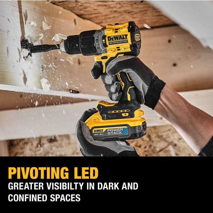 DEWALT 20V MAX DCD805M2T 13MM HAMMER DRILL DRIVER - Image 9