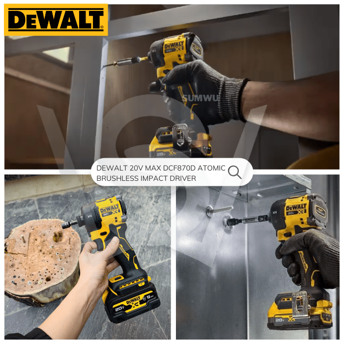 DEWALT 20V MAX DCF870D ATOMIC BRUSHLESS HYDRAULIC IMPACT DRIVER - Image 9