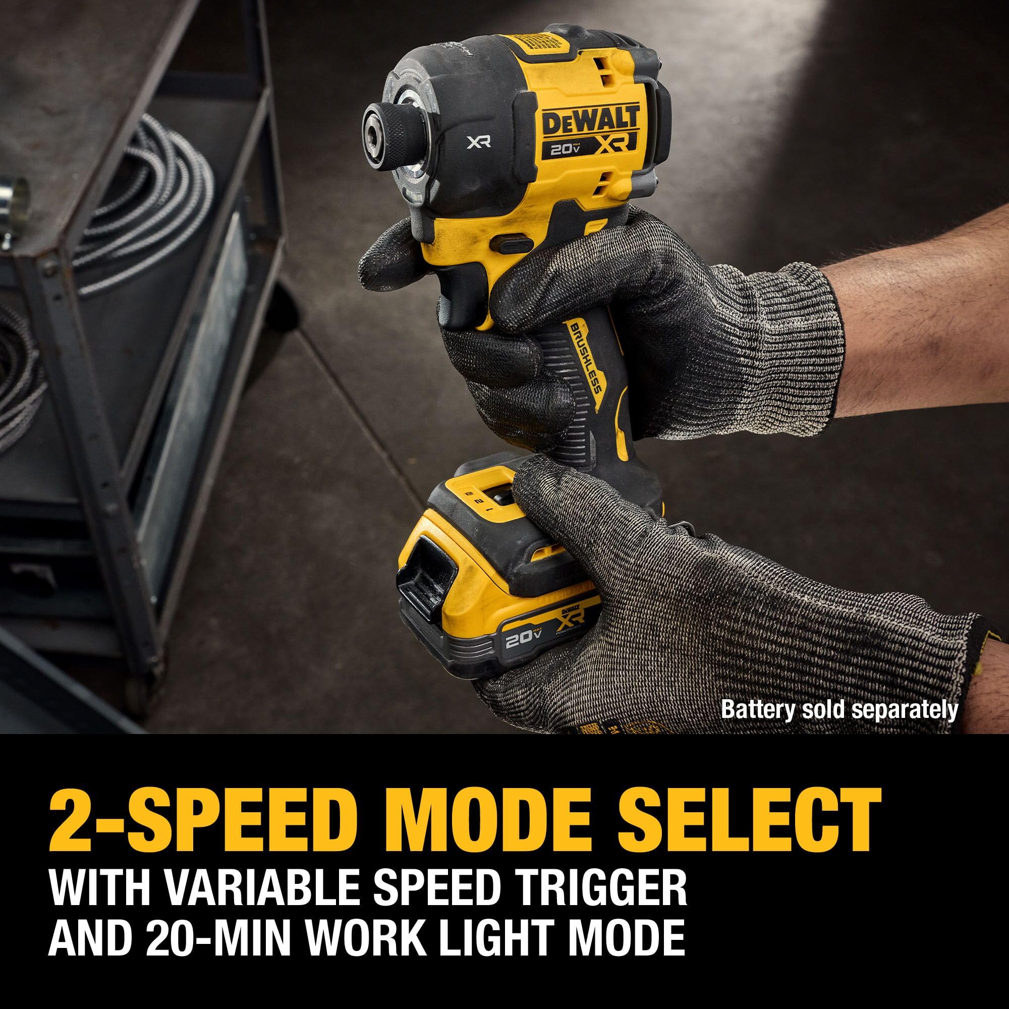 DEWALT 20V MAX DCF870D ATOMIC BRUSHLESS HYDRAULIC IMPACT DRIVER - Image 5