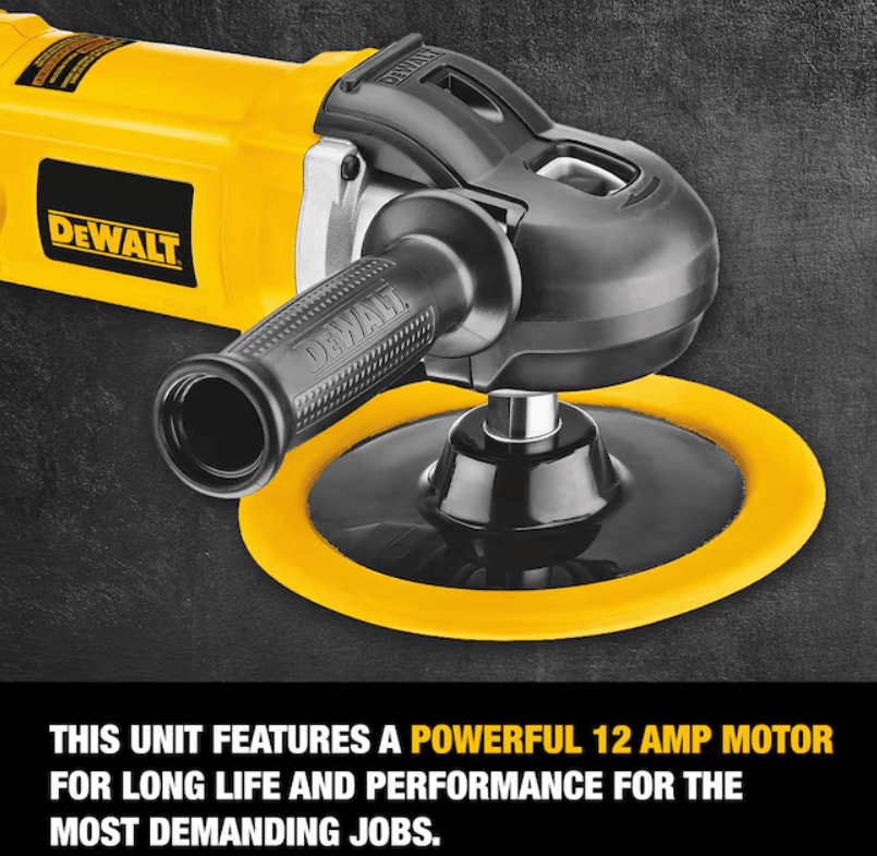 DEWALT DWP849X-B1 CORDED 180MM (7") POLISHER 1250W - Image 5