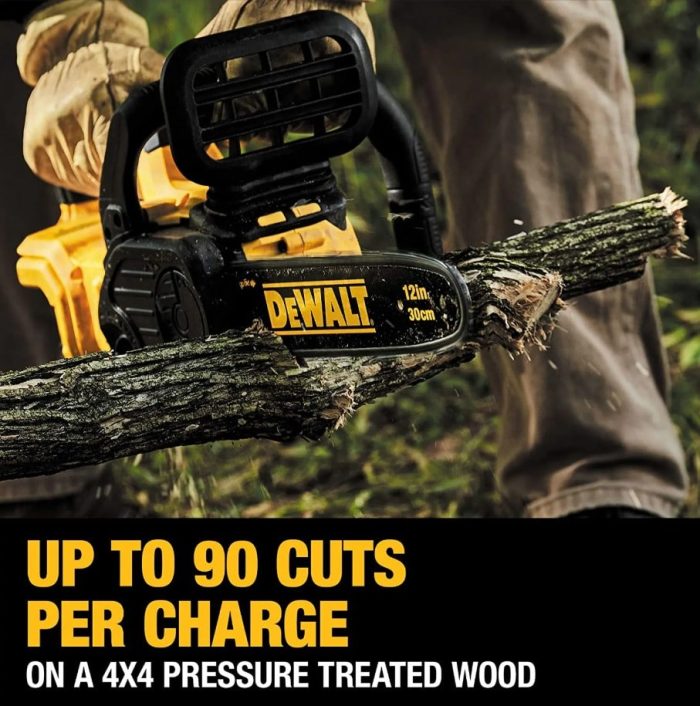 DEWALT 20V XR DCMPS520N BRUSHLESS 200MM (8") PRUNING CHAINSAW - Image 7
