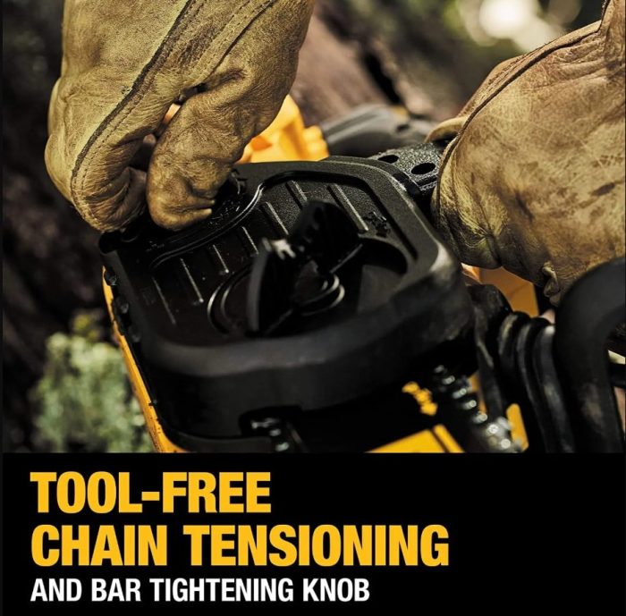DEWALT 20V XR DCMPS520N BRUSHLESS 200MM (8") PRUNING CHAINSAW - Image 6