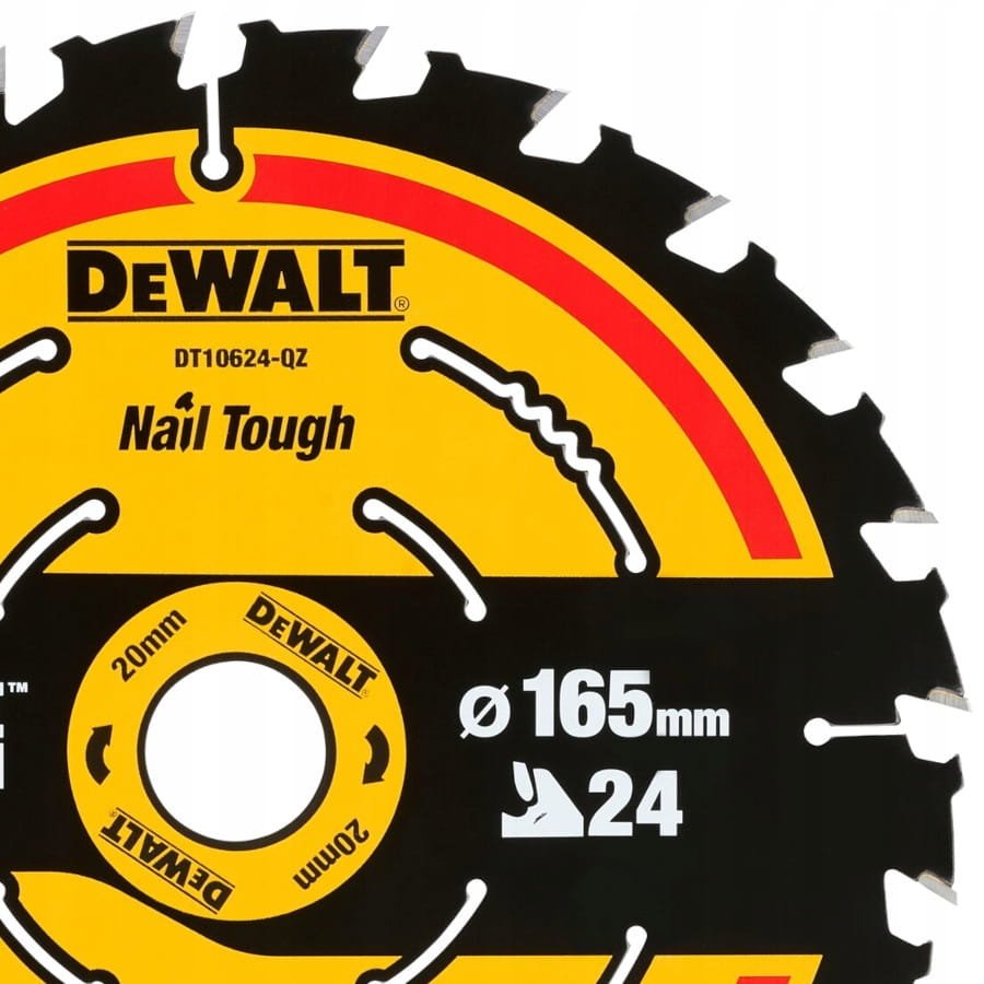 DEWALT DT10624 / DT10640 ELITE SERIES CIRCULAR SAW BLADE 165MM X 20MM X 24T / 40T - Image 12
