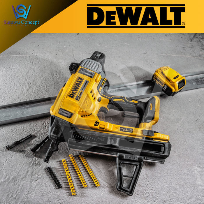 DEWALT DCN890P2-GB 18V XR CORDLESS CONCRETE PIN NAILER KIT SET - Image 3
