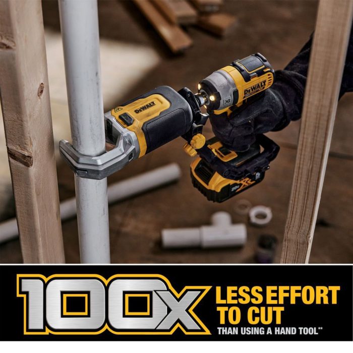DEWALT DWAPVCIR IMPACT CONNECT™ PVC/PEX PIPE CUTTER ATTACHMENT - Image 6