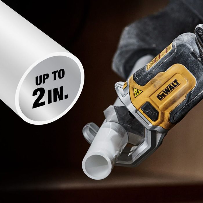 DEWALT DWAPVCIR IMPACT CONNECT™ PVC/PEX PIPE CUTTER ATTACHMENT - Image 5