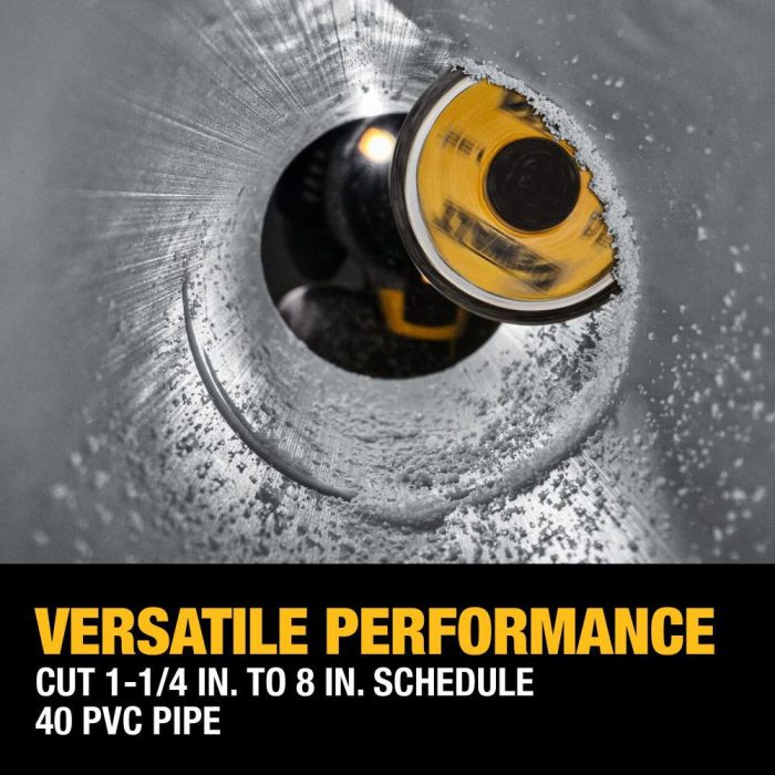DEWALT DWAIPCIR IMPACT CONNECT INSIDE PVC PIPE CUTTER - Image 3