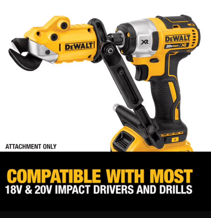 DEWALT DT70620-QZ EXTREME 18GA IMPACT SHEAR ATTACHMENT - Image 6