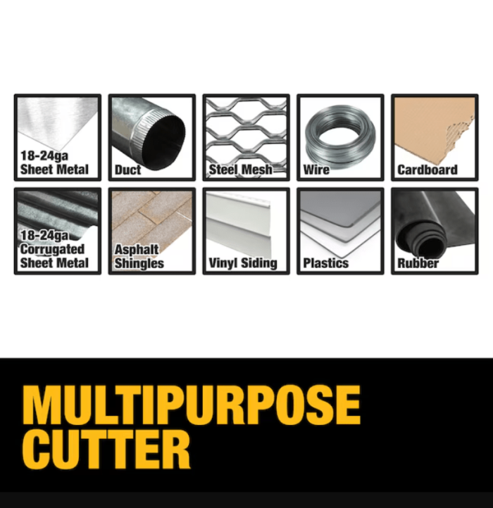 DEWALT DT70620-QZ EXTREME 18GA IMPACT SHEAR ATTACHMENT - Image 9