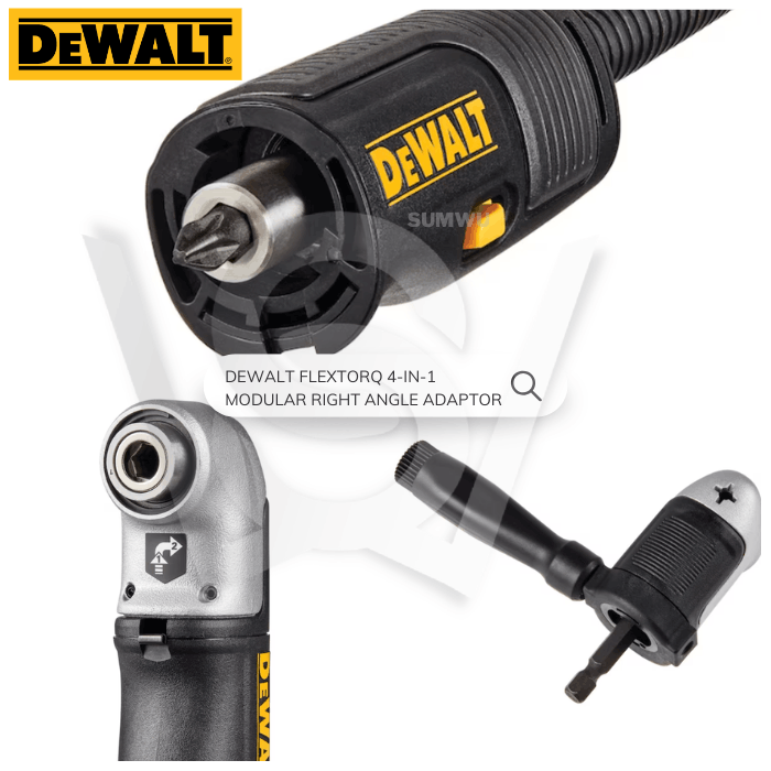 DEWALT DWAMRASET MAX FIT MODULAR RIGHT ANGLE ADAPTOR SYSTEM - Image 8