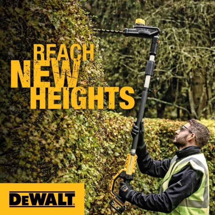 DEWALT 20V DCMPH566N BRUSHLESS POLE HEDGE TRIMMER - Image 5