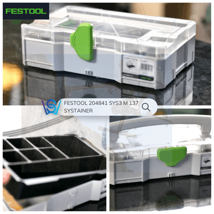 FESTOOL 203821 SYS-MINI 1 TL TRA UNI MINI SYSTAINER - Image 6