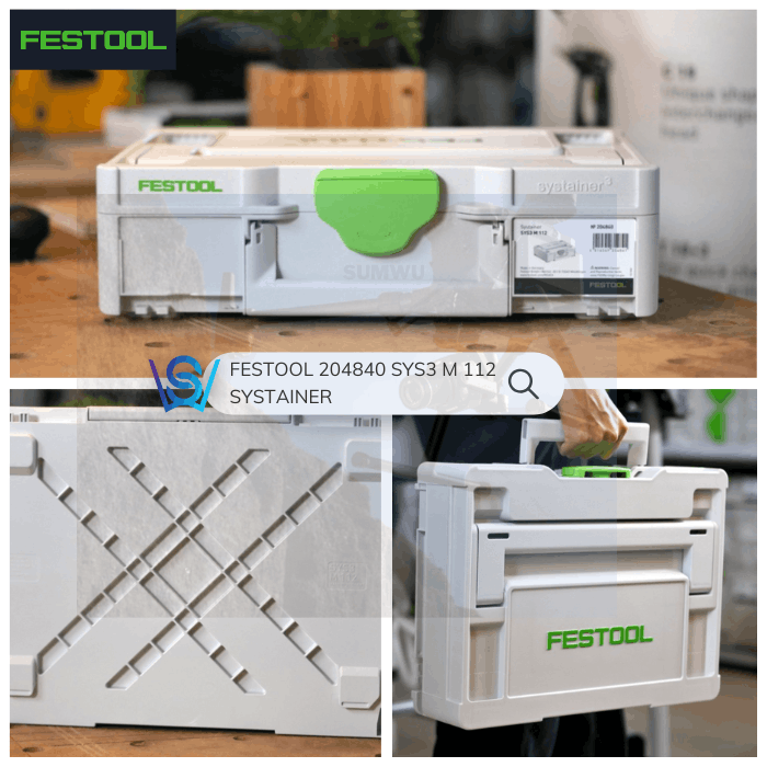 FESTOOL 204840 SYS3 M 112 SYSTAINER - Image 3