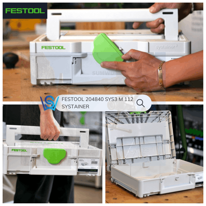 FESTOOL 204840 SYS3 M 112 SYSTAINER - Image 4