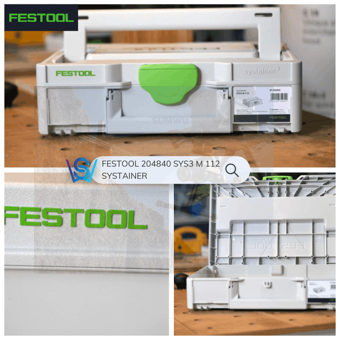 FESTOOL 204840 SYS3 M 112 SYSTAINER - Image 5