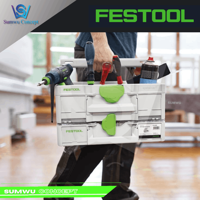 FESTOOL 204865 SYS3 TB M 137 SYSTAINER TOTE TOOLBOX - Image 2